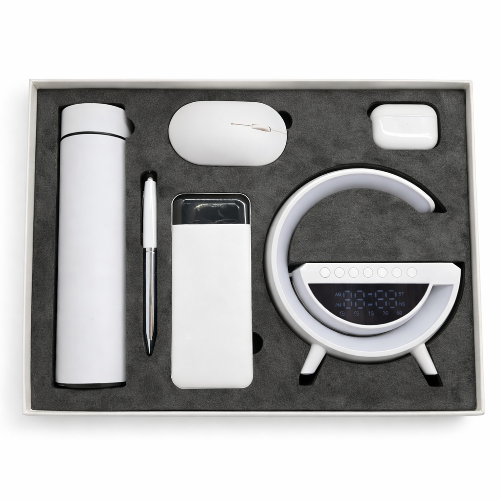 Coffret Cadeau Premium 6 Pièces – Accessoires Bureau & High-Tech