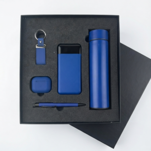 COFFRET+ GOURDE+POWERBANK+AIRPODS+PORTE CLEE